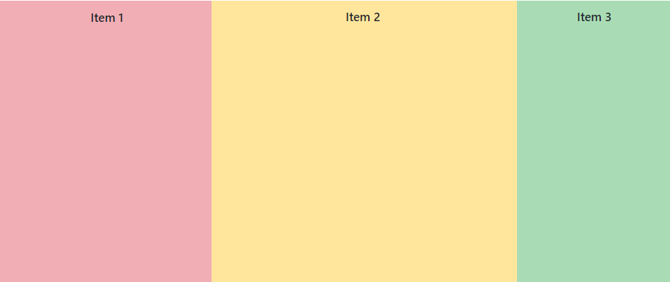 Stack Layout - An item length