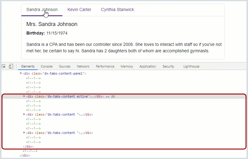 Tabs Render Mode - AllTabs