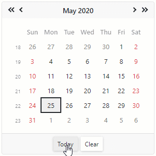 Calendar Navigation