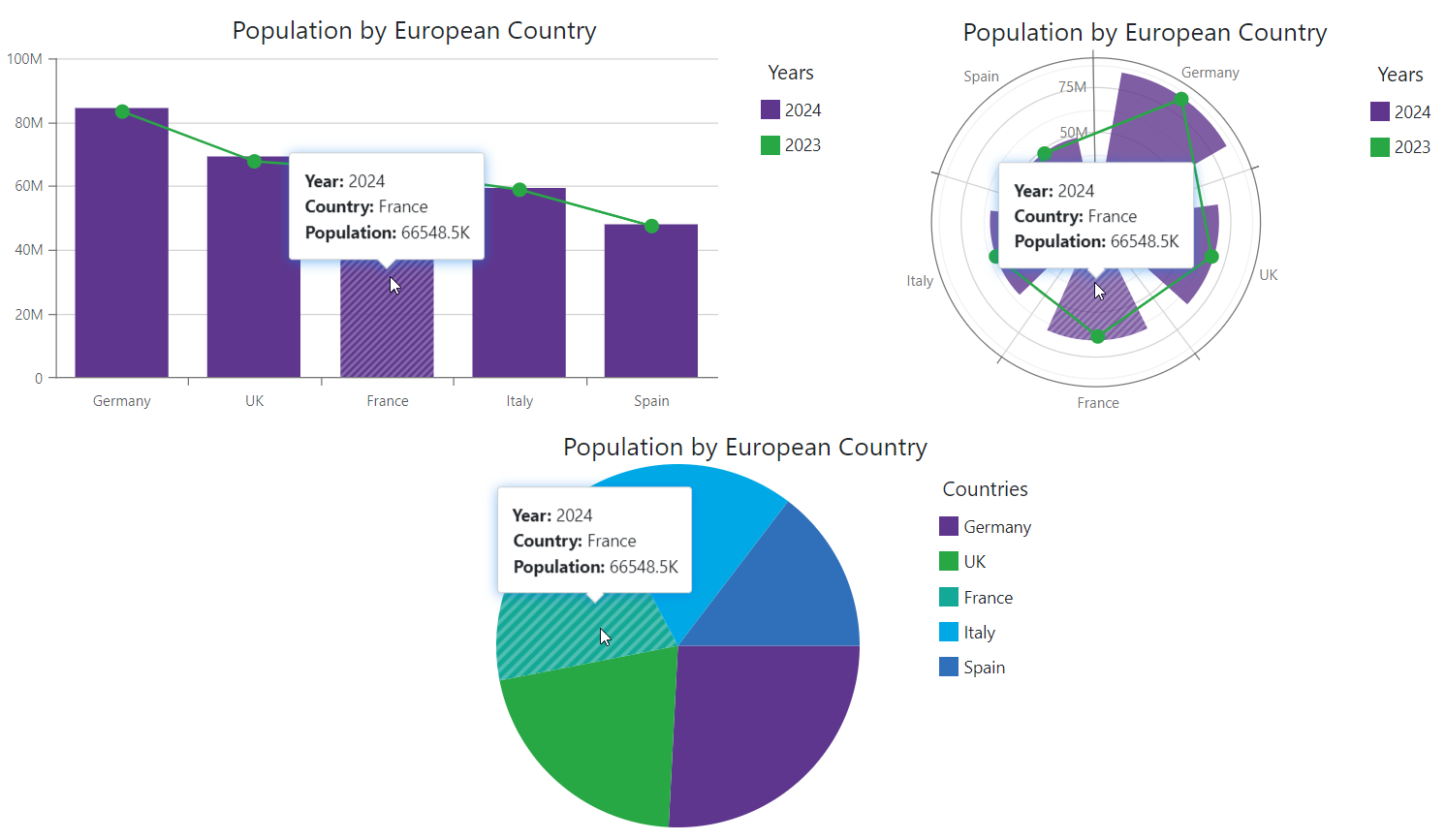 Charts - Tooltip Templates