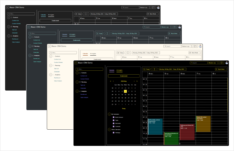Fluent Themes - Windows High Contrast Mode Support