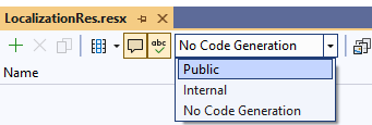 Code generation mode