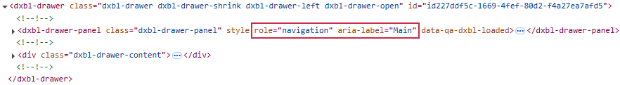 Accessibility Attributes