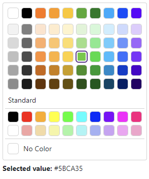 Color Palette Overview