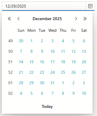 Custom CssClass is Applied to the Date Edit Cell