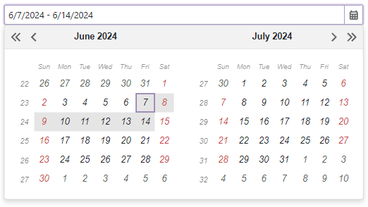 CSS Class for DropDown Body in Date Edit