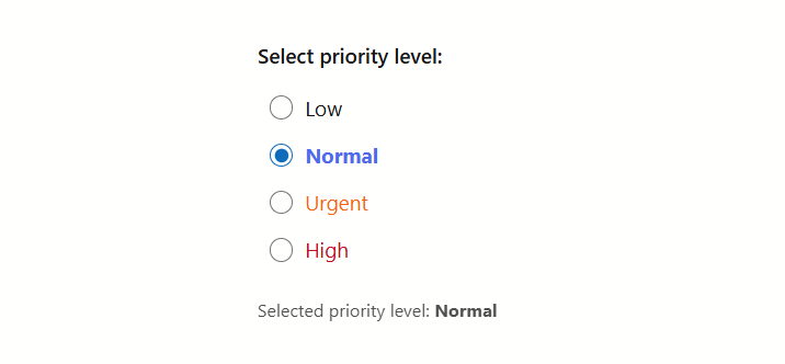 Radio - Customize Appearance