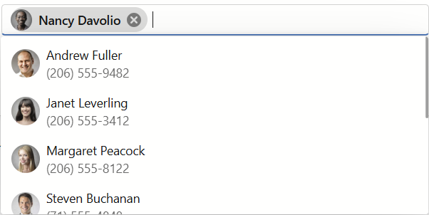 TagBox - ItemTemplate