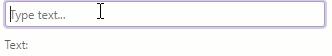 Text Box - OnInput Mode