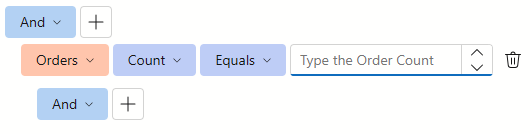 Filter Builder - Customize a Count Editor