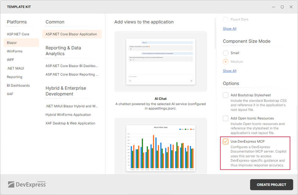 Enable DevExpress Documentation MCP Server