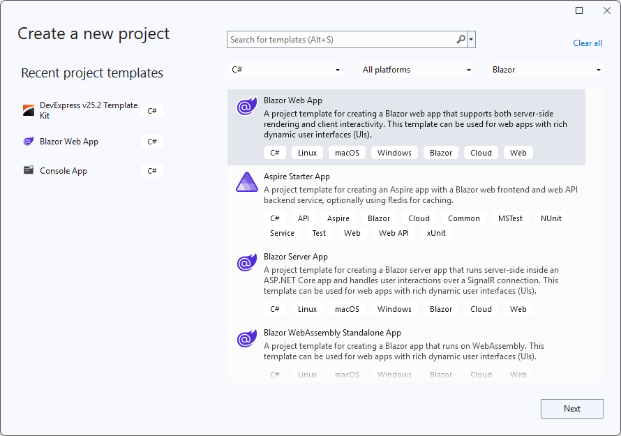 Blazor Web App