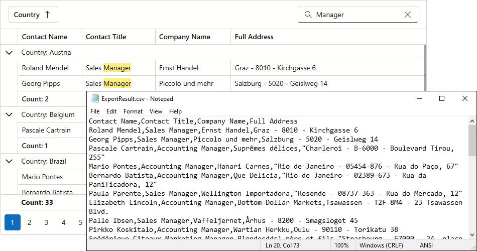 Grid Exported Document