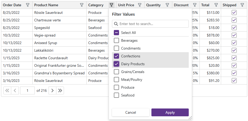 Blazor Grid | Blazor | DevExpress Documentation (2024)