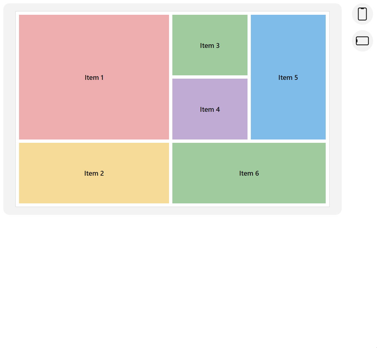 Adaptive Grid Layout
