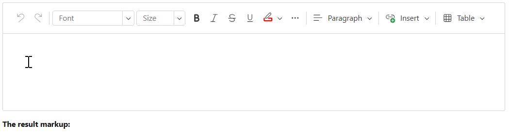 HTML Editor - Delay Input