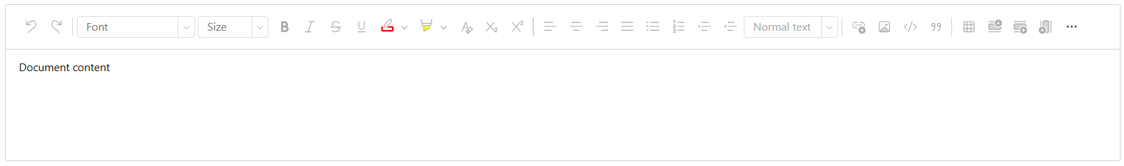 HTML Editor - Readonly Mode