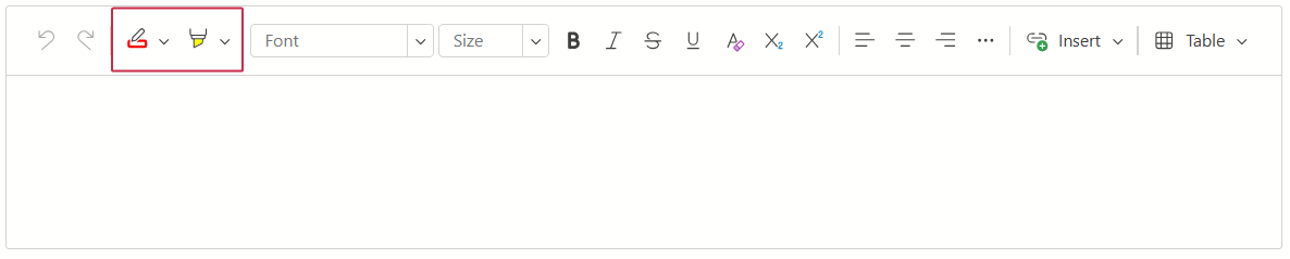 Html Editor - Toolbar Item Customization