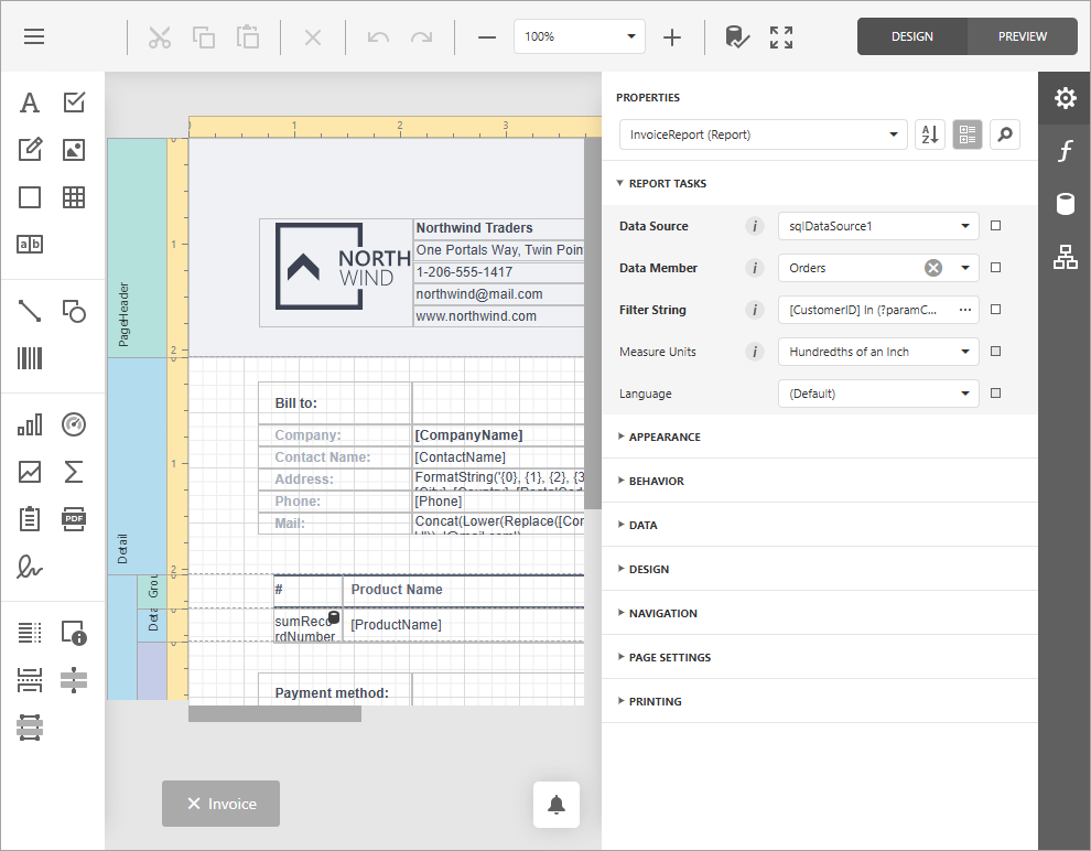 Report Designer Overview