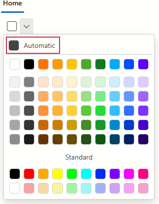Automatic Color