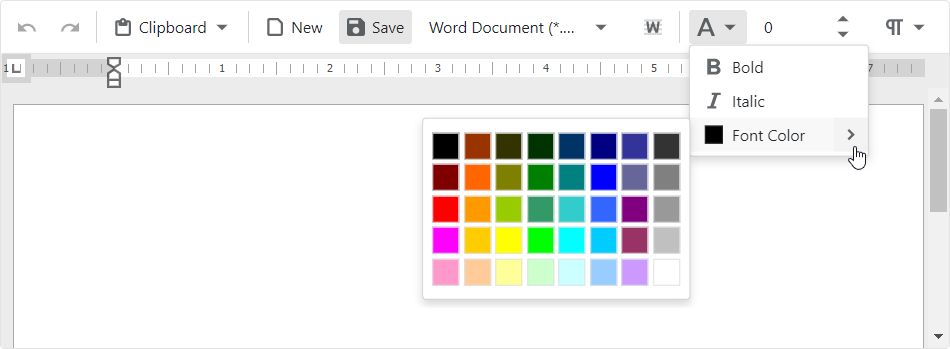 Add a Custom Color Editor