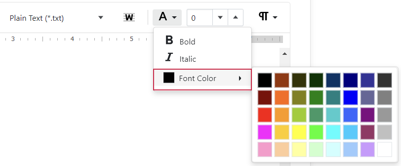 Add a Custom Color Editor