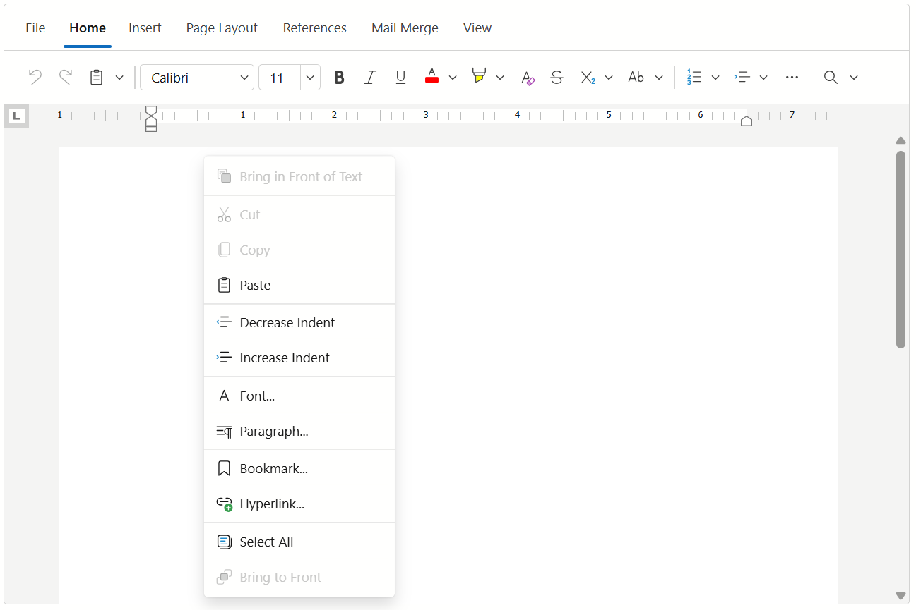 RichEdit - Add default items to the context menu