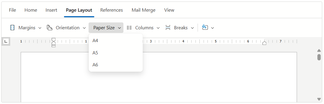 Customize Drop-Down Items