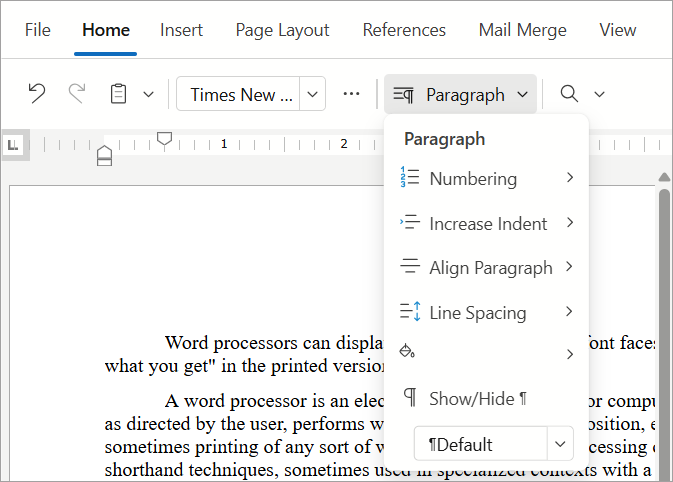 Home Paragraph Group