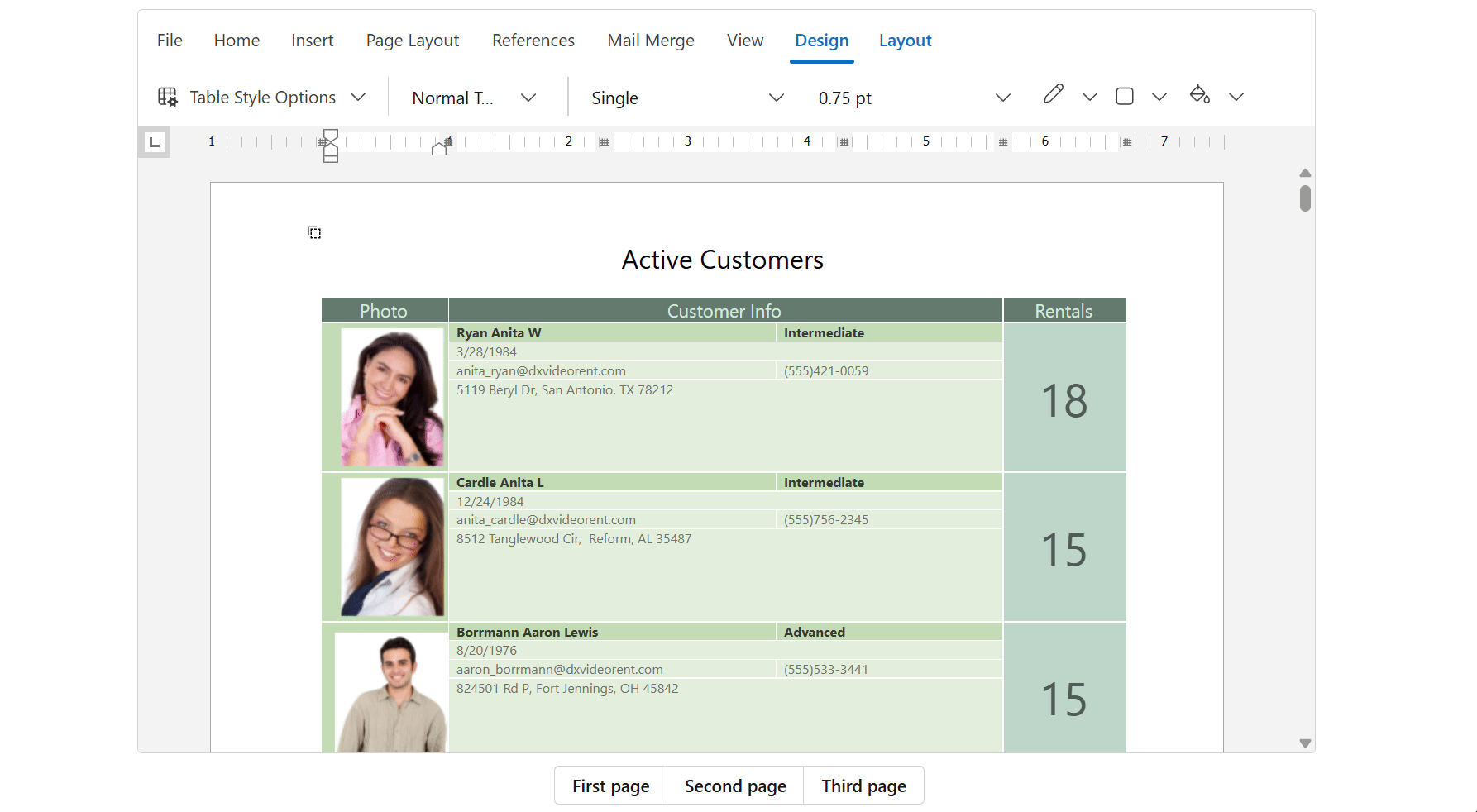 Rich Text Editor - Scroll To Pages