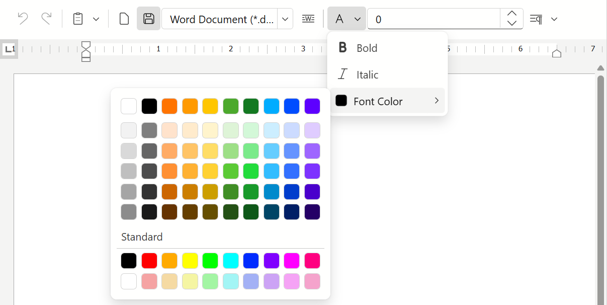 Add a Custom Color Editor