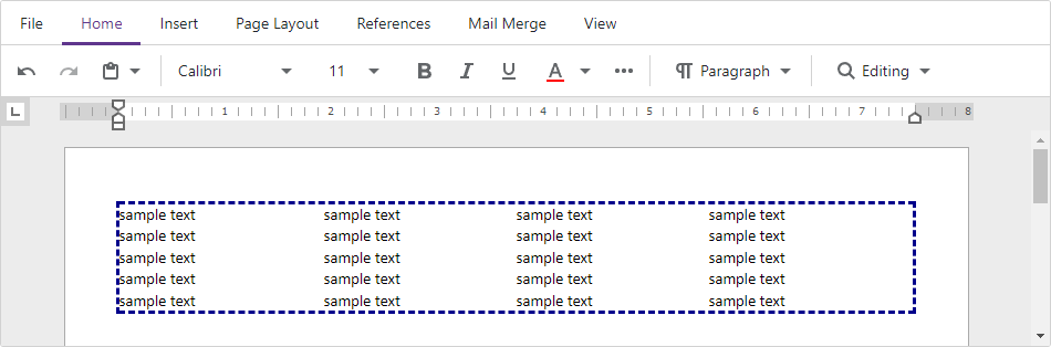 Customize Table Borders