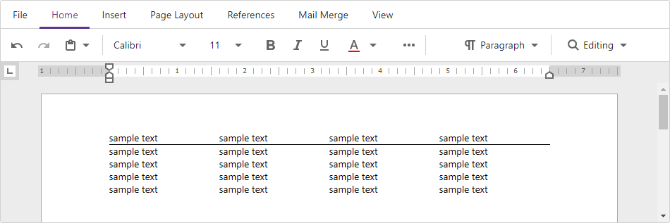 Customize Table Border Settings