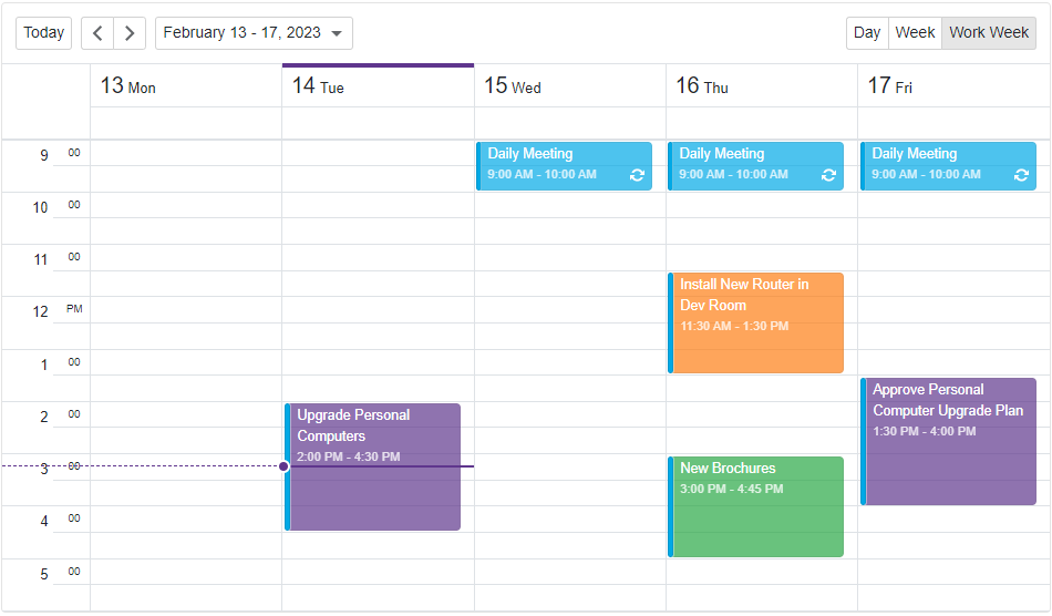 Get Started with Scheduler - Result