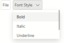 Toolbar Drop-Down List Maximum Height