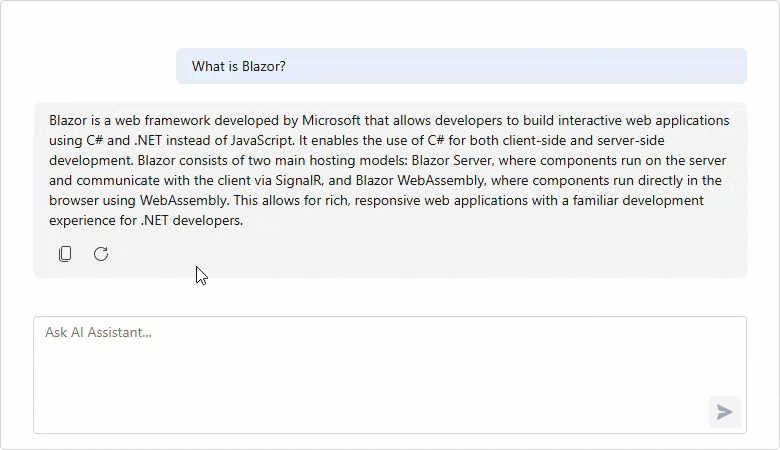 Resizable Chat Prompt