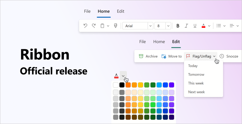 Blazor Ribbon — Official Release