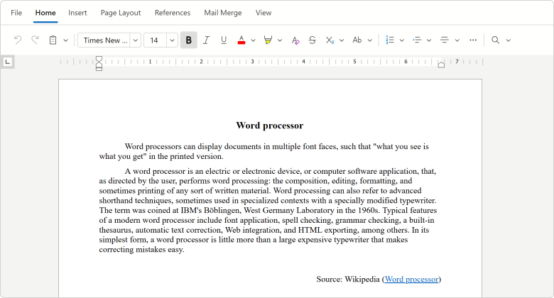 Blazor Rich Text Editor — Updated Ribbon UI
