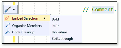 Embed Selection