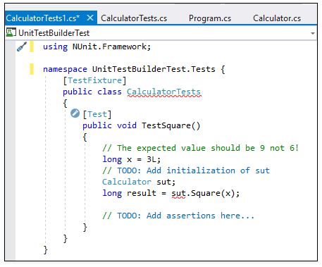 GeneratedTest