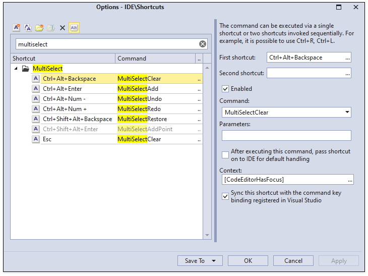 Ctrl + Alt / Within a model Multi-Selection - Studio Features