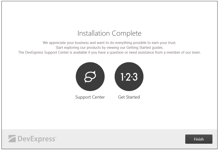 devexpress offline installer