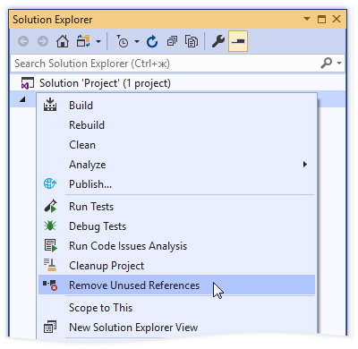 remove xamarin for visual studio solution