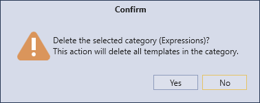 The "Confirm" dialog