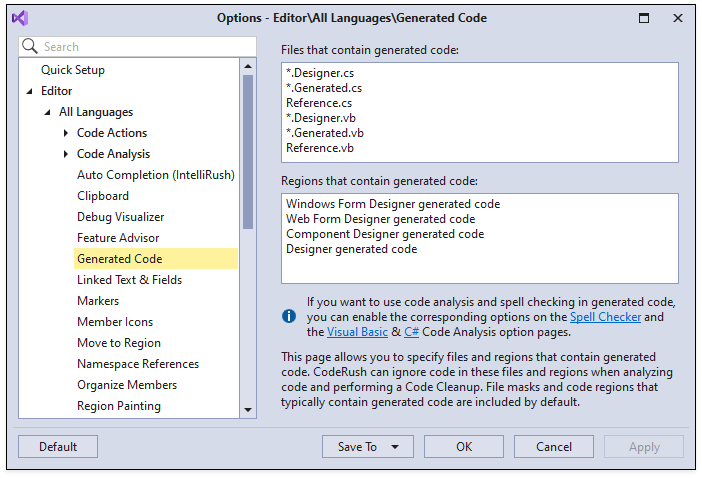 Static Code Analysis | CodeRush | DevExpress Documentation