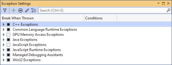 exception-settings-tool