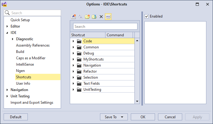 shortcuts-page