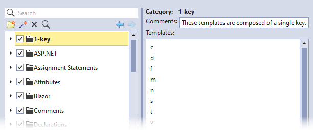 Context menu