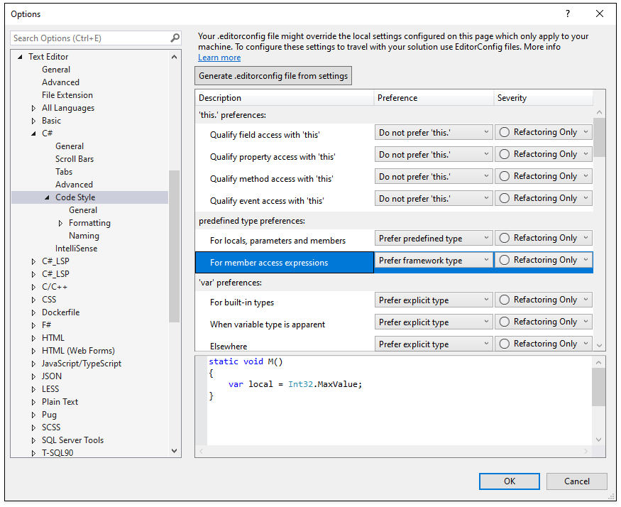 visual studio 2017 shortcut to add page preinit