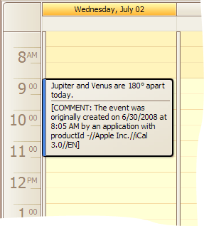 CalendarStructureCreated